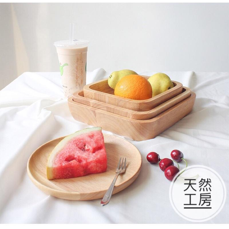 木碗 木盤 木碟 沙拉碗 水果盤 甜品碗 點心盤 兒童碗  湯碗 蛋糕盤 客製雕刻 禮贈品 餐具批發 木盤批發 天然工房-細節圖2