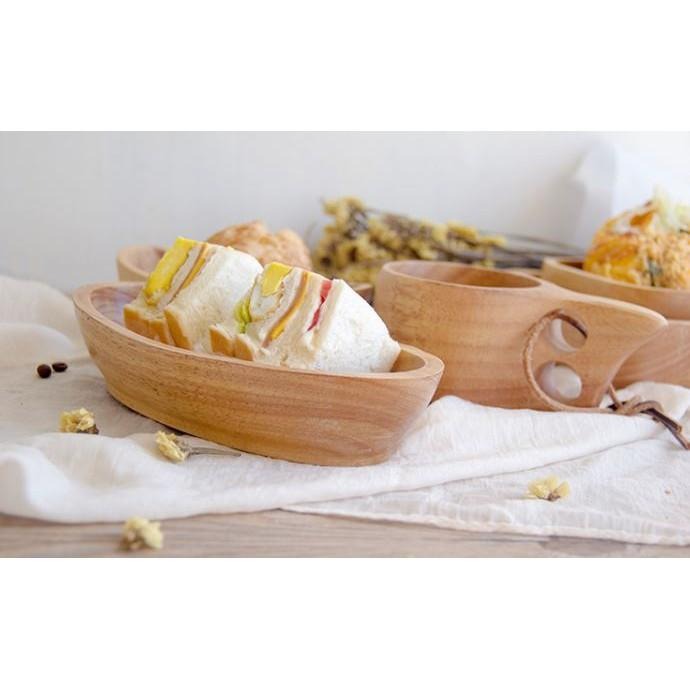 木盤 木質餐盤 小碟子 木托盤 木茶盤 木碗 茶盤 原木托盤 壽司盤 沙拉盤 輕食盤 餐具 露營餐具 客製雕刻 天然工房-細節圖3