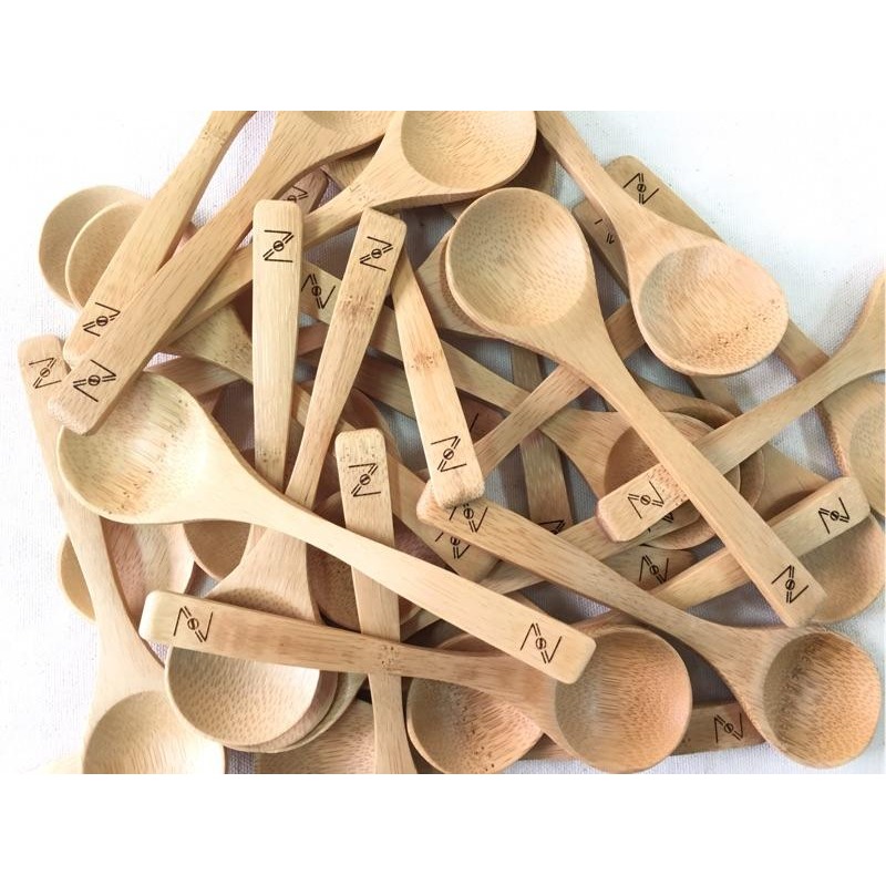 木湯匙 竹湯匙 木匙 湯匙 蜂蜜匙 果醬匙 咖啡匙 點心匙 牛奶匙 攪拌棒 奶酪匙 冰淇淋匙 奶粉匙 湯匙刻字 天然工房-細節圖2