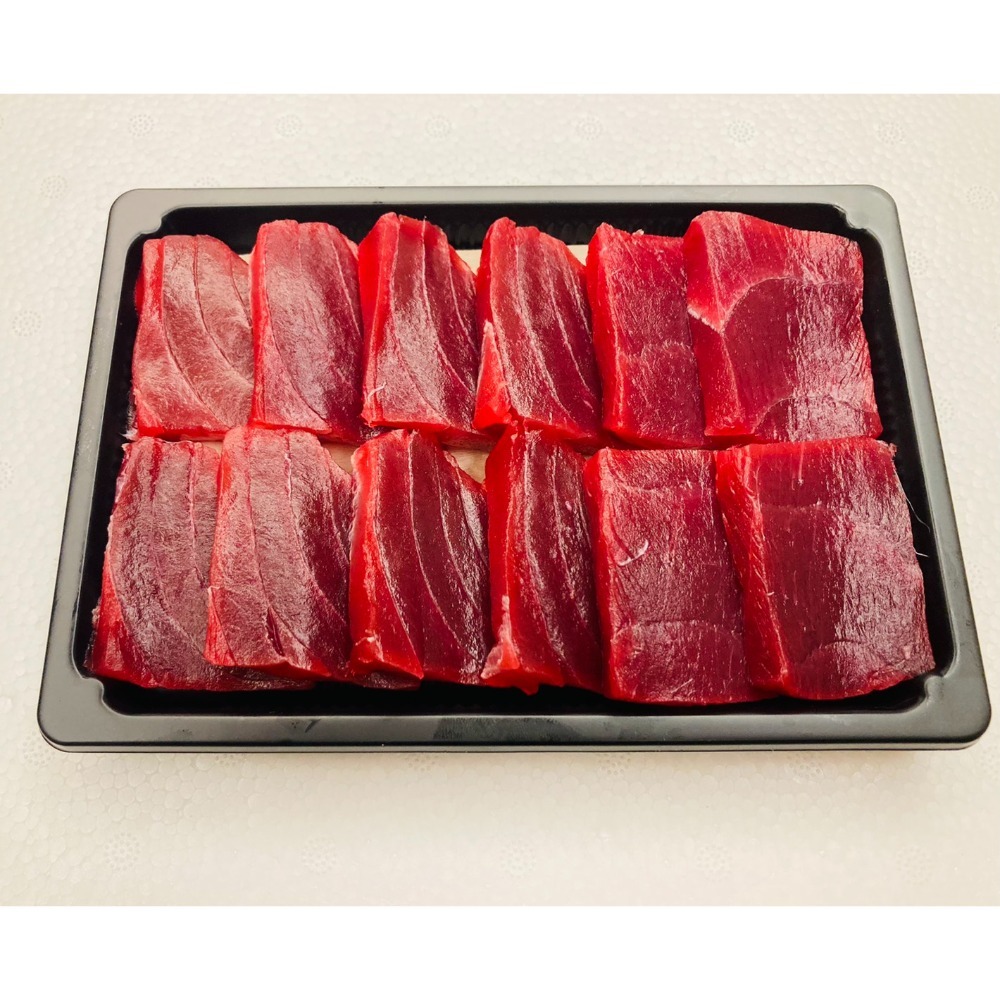 【華得水產】東港黑鮪魚赤身/皮油/鮭魚切片生魚片(200g/切片/盒)(保存期限7天)-規格圖4