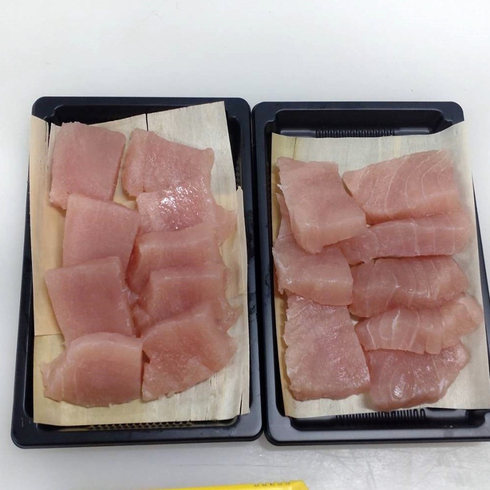 【華得水產】東港黑鮪魚赤身/皮油/鮭魚切片生魚片(200g/切片/盒)(保存期限7天)-規格圖6