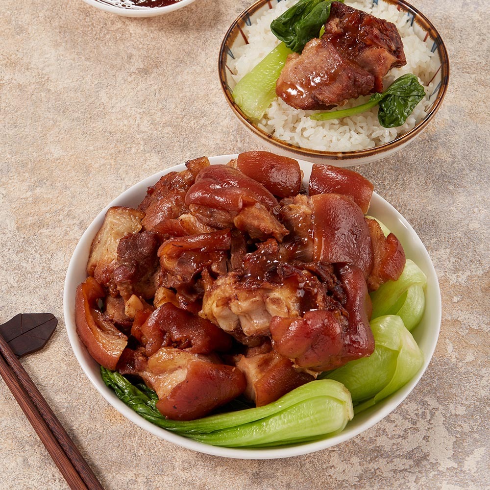 【華得水產】 台灣萬巒豬腳2包組(300g/包/無骨/醬料)-細節圖3