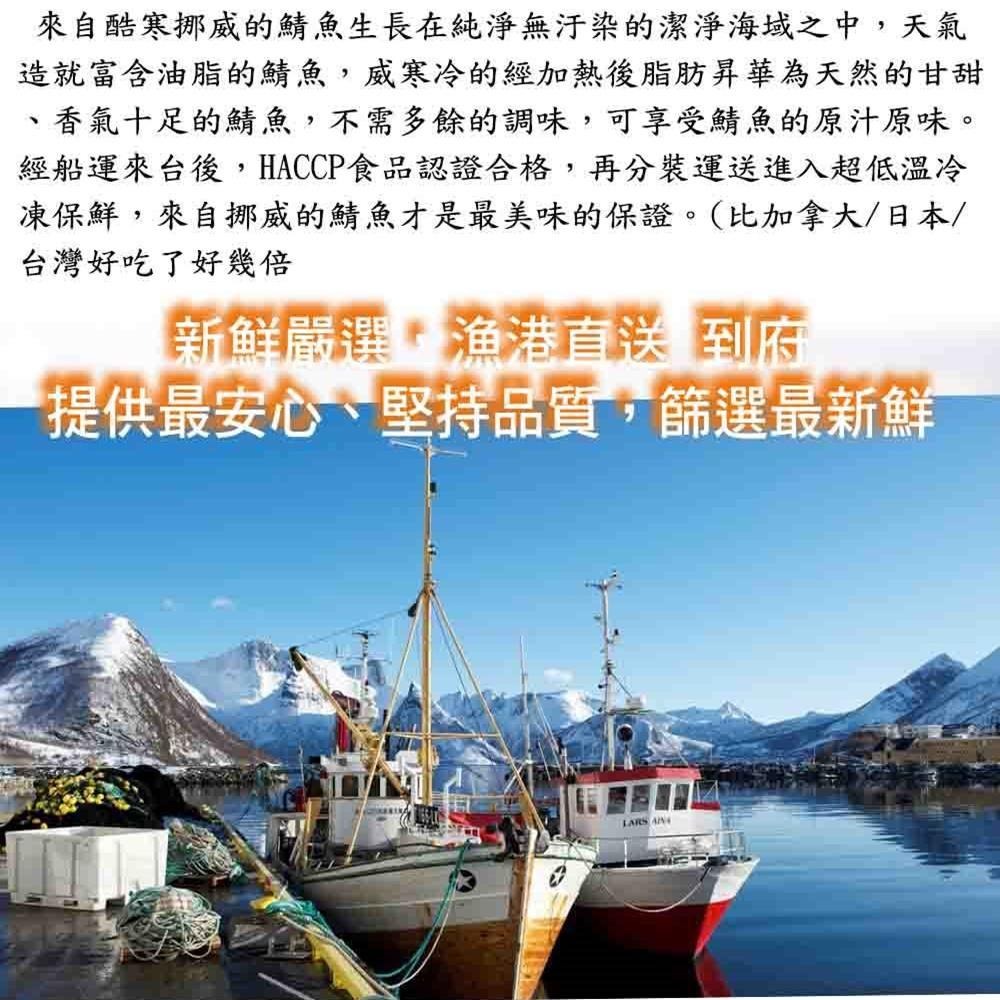 華得水產 薄鹽鯖魚片12片組(100g/片-3片包裝)總共300克-細節圖2