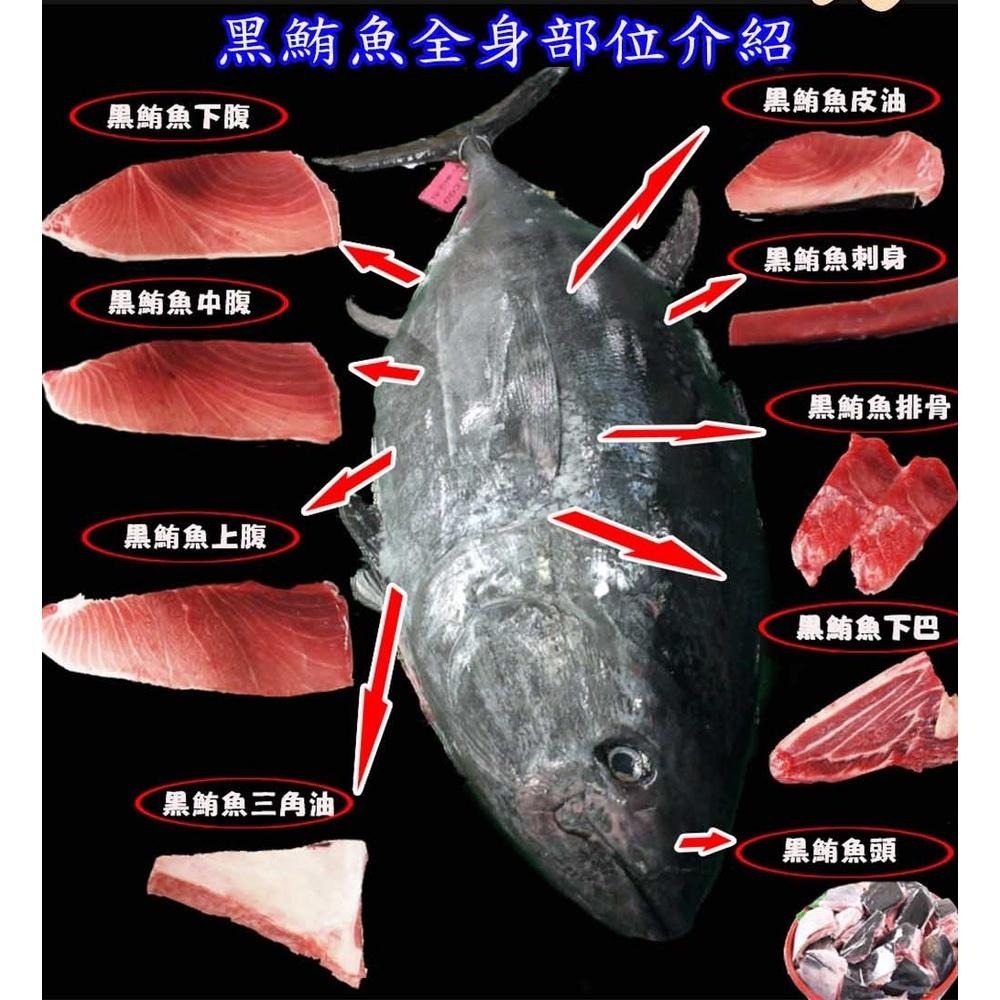 【華得水產】東港黑鮪魚頭殼耳邊肉(300g)-細節圖6