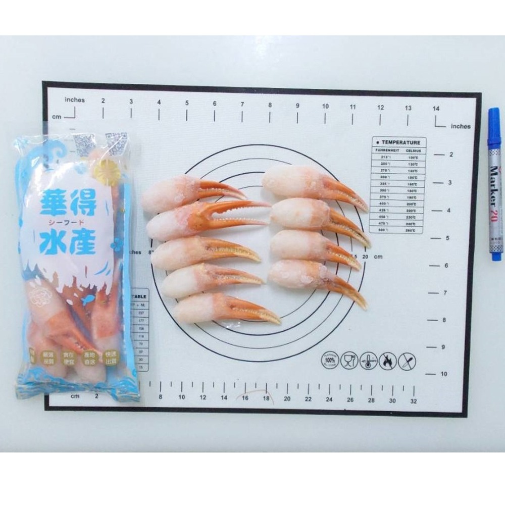 【華得水產】日本原裝進口熟凍松葉蟹鉗(200g/盒))-規格圖7