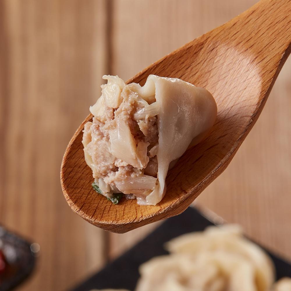 華得水產 古早蘿蔔糕12片+經典蔥抓餅10片+東港手工高麗菜豬肉水餃1包-細節圖8