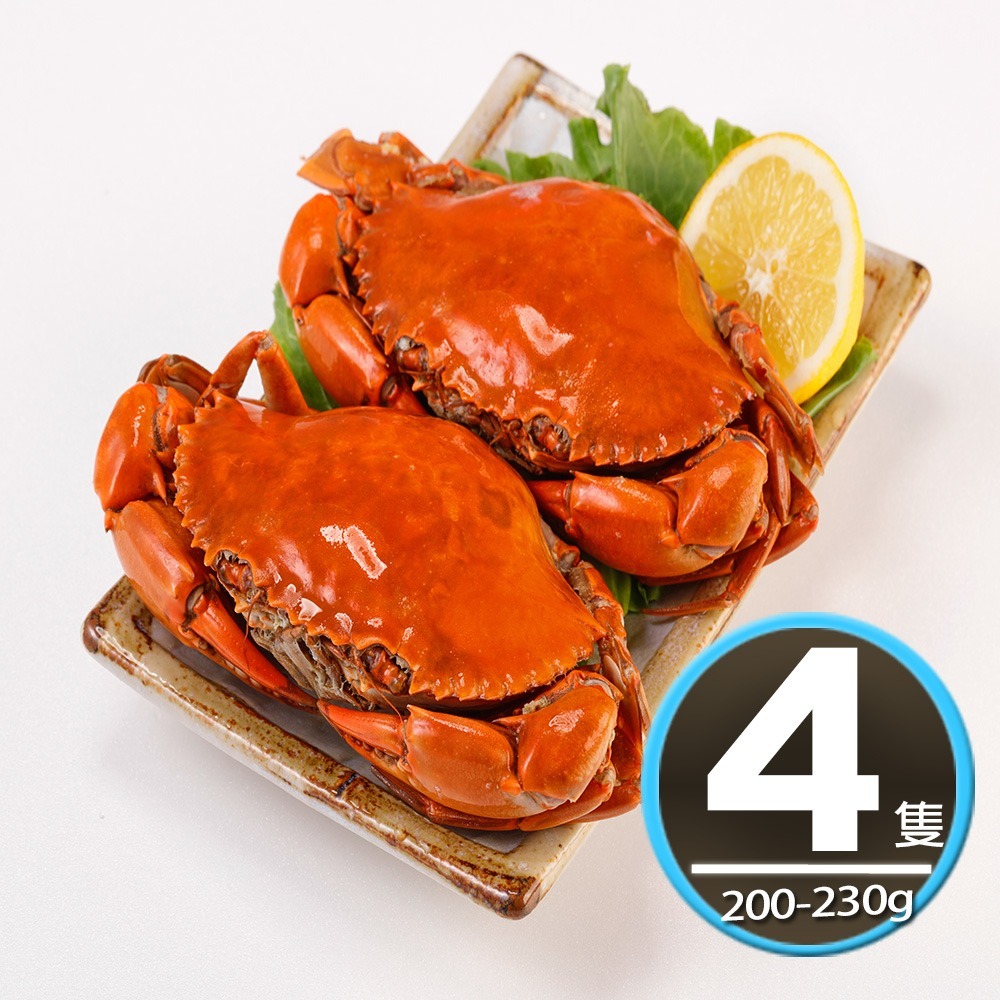 華得水產 熟凍爆蛋紅蟳(170-230g±10%)-細節圖6