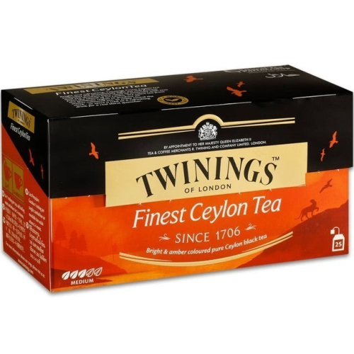【Twinings】唐寧茶 極品錫蘭茶 (2gx25入)