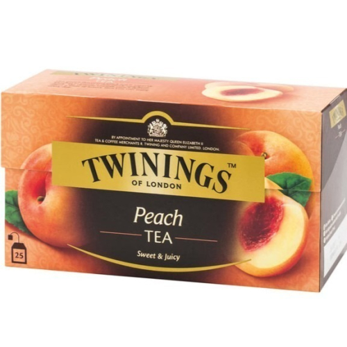 【Twinings】唐寧茶 香甜蜜桃茶(2gx25入)