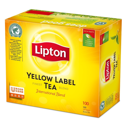 立頓 黃牌精選紅茶(2gx100入/盒)