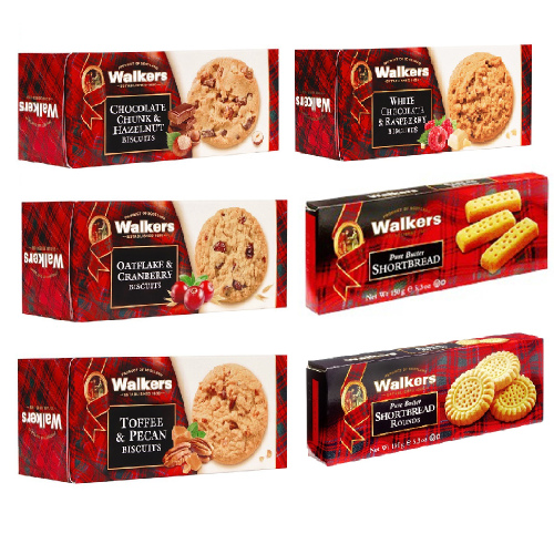英國《Walkers》蘇格蘭皇家奶油餅乾7種口味可選(傳統英國道地的奶油口味)(新包裝)