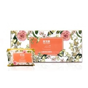 芙玉寶 花舞香氛潔膚皂/柚子香皂85g±5gx(6入裝)-細節圖2