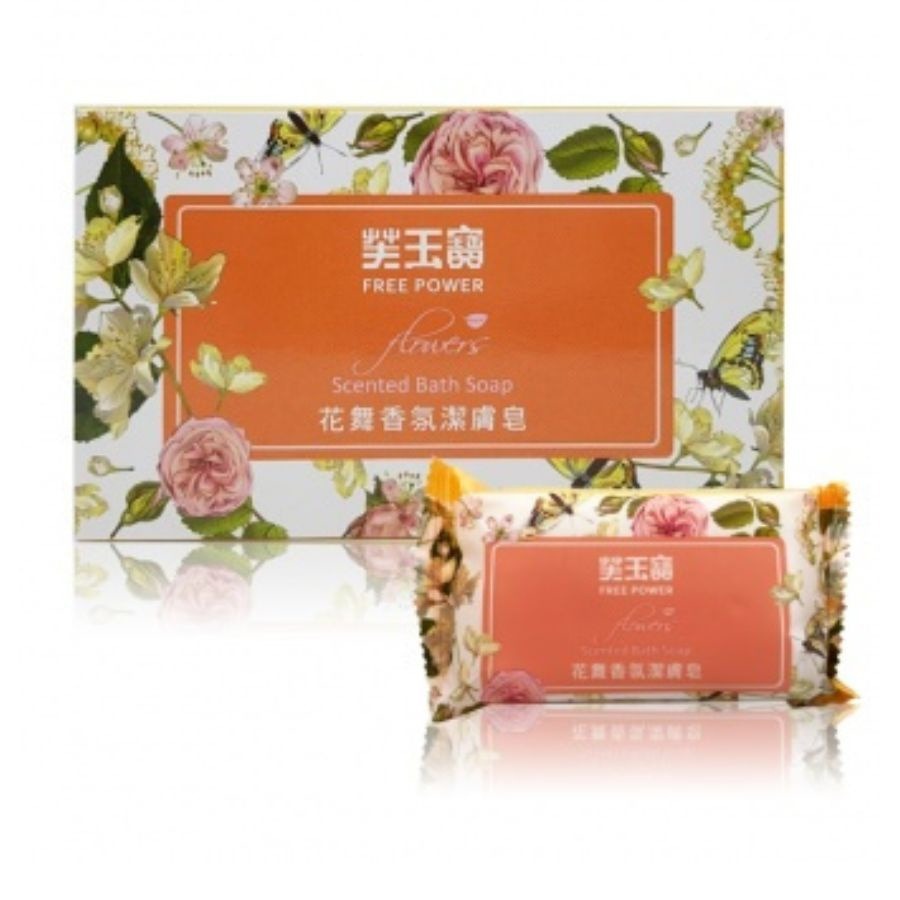 芙玉寶 花舞香氛潔膚皂/柚子香皂85g±5gx(6入裝)-細節圖3