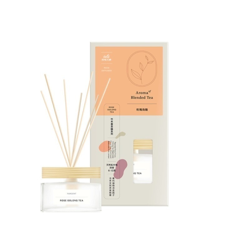 【去味大師】(80ml/瓶) 茉莉白茶/麝香綠茶/玫瑰烏龍 植感茶香氛系列-規格圖10