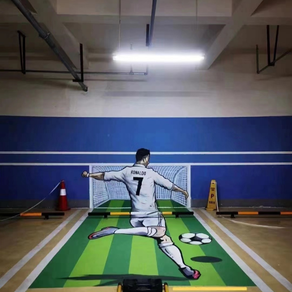 車位地板可酷可Q萌多種風格自由轉換#爵位地板私人定制-細節圖3