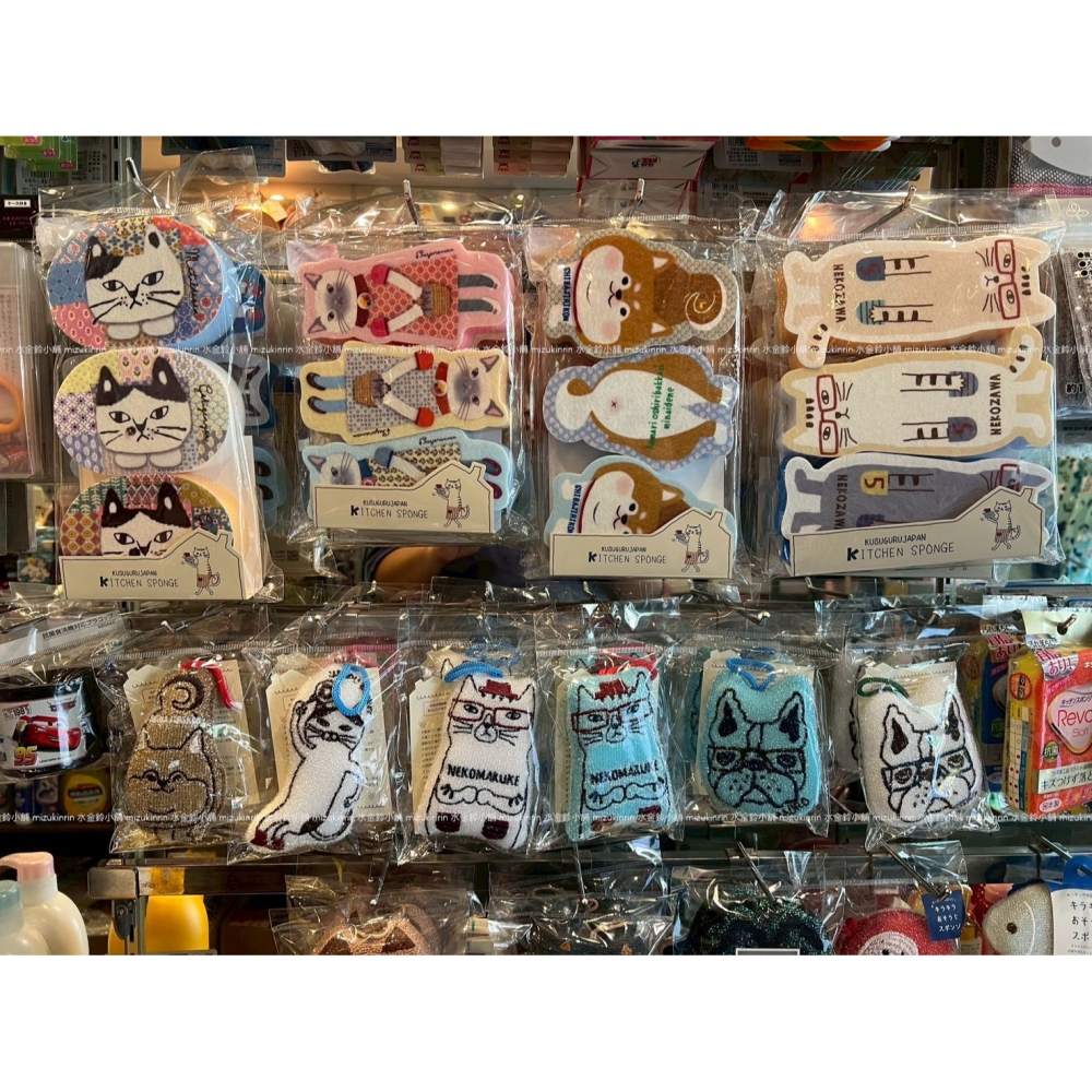 水金鈴小舖 日本 Kusuguru 眼鏡貓 菜瓜布 去水垢 廚房 浴室 閃亮菜瓜布-細節圖8