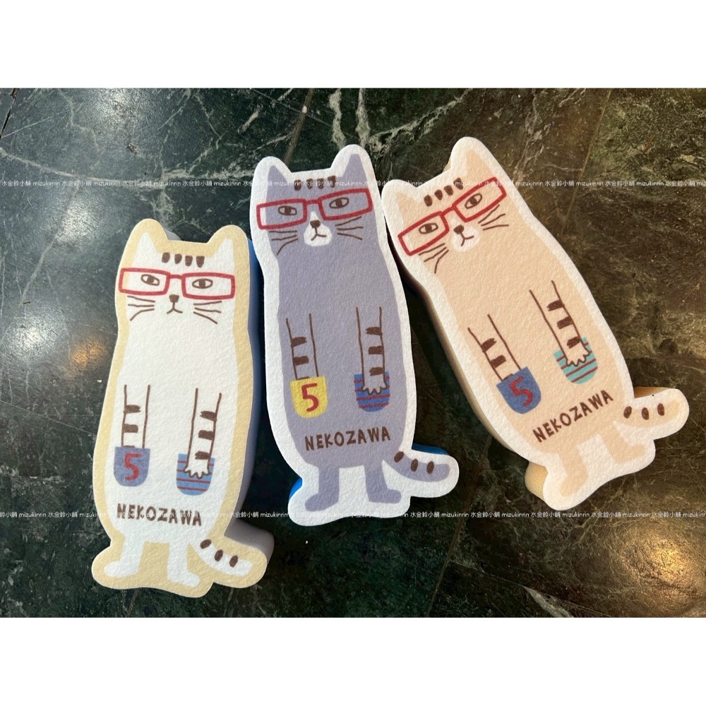 水金鈴小舖 日本 Kusuguru 眼鏡貓 菜瓜布 去水垢 廚房 浴室 閃亮菜瓜布-規格圖8