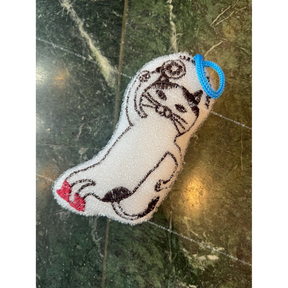 水金鈴小舖 日本 Kusuguru 眼鏡貓 菜瓜布 去水垢 廚房 浴室 閃亮菜瓜布-規格圖8