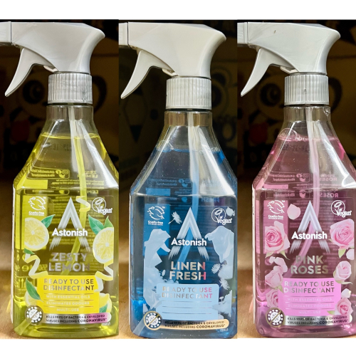 英國潔 Astonish 抗菌4效合1精油清潔劑 550ml 除臭劑 抗菌清潔劑 除臭清潔劑 寵物用清潔劑