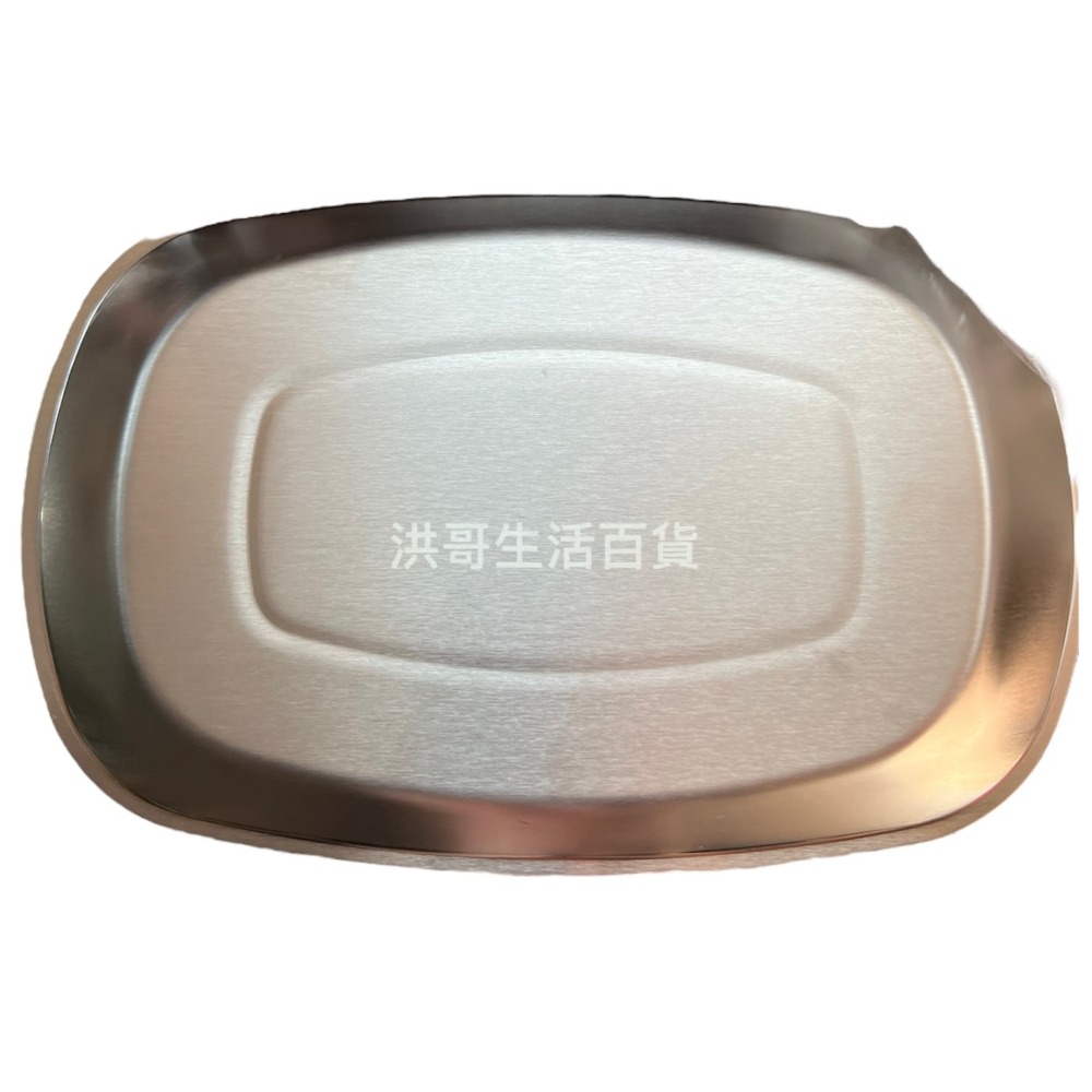 TU 良品 不銹鋼可微波調理盤 25cm B-321 可微波 烤盤 鐵盤 盤子 菜盤-細節圖2