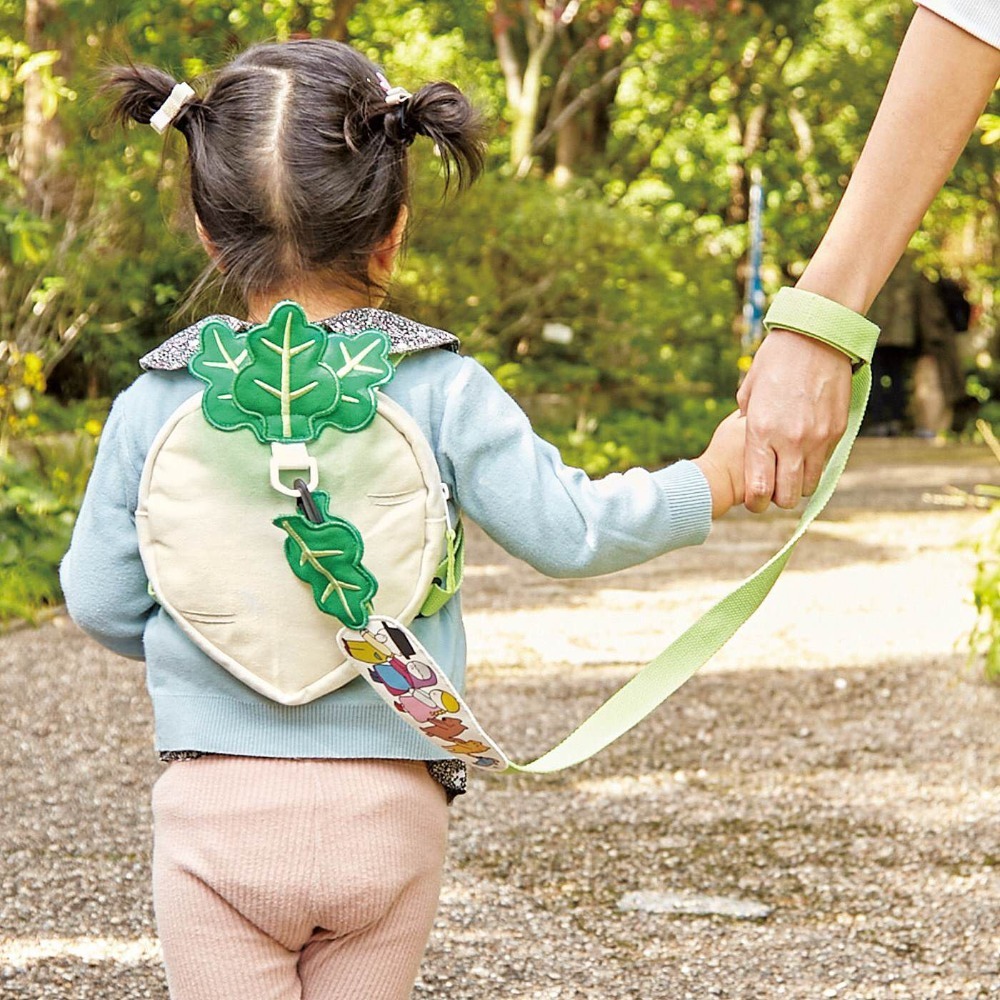 日本 Felissimo 拔蘿蔔！防走失背包｜幼童背包 可愛小背包 兒童包包 兒童背包-細節圖2