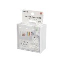 日本 INOMATA 磁吸式小物收納盒－方型｜冰箱收納 小物 置物 橡皮筋收納-規格圖6