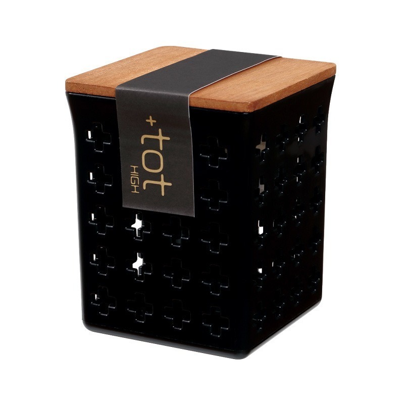 日本 KOKUBO 木蓋小物收納盒－高款｜桌上收納 髮飾收納 筆筒 糖果盒-細節圖3