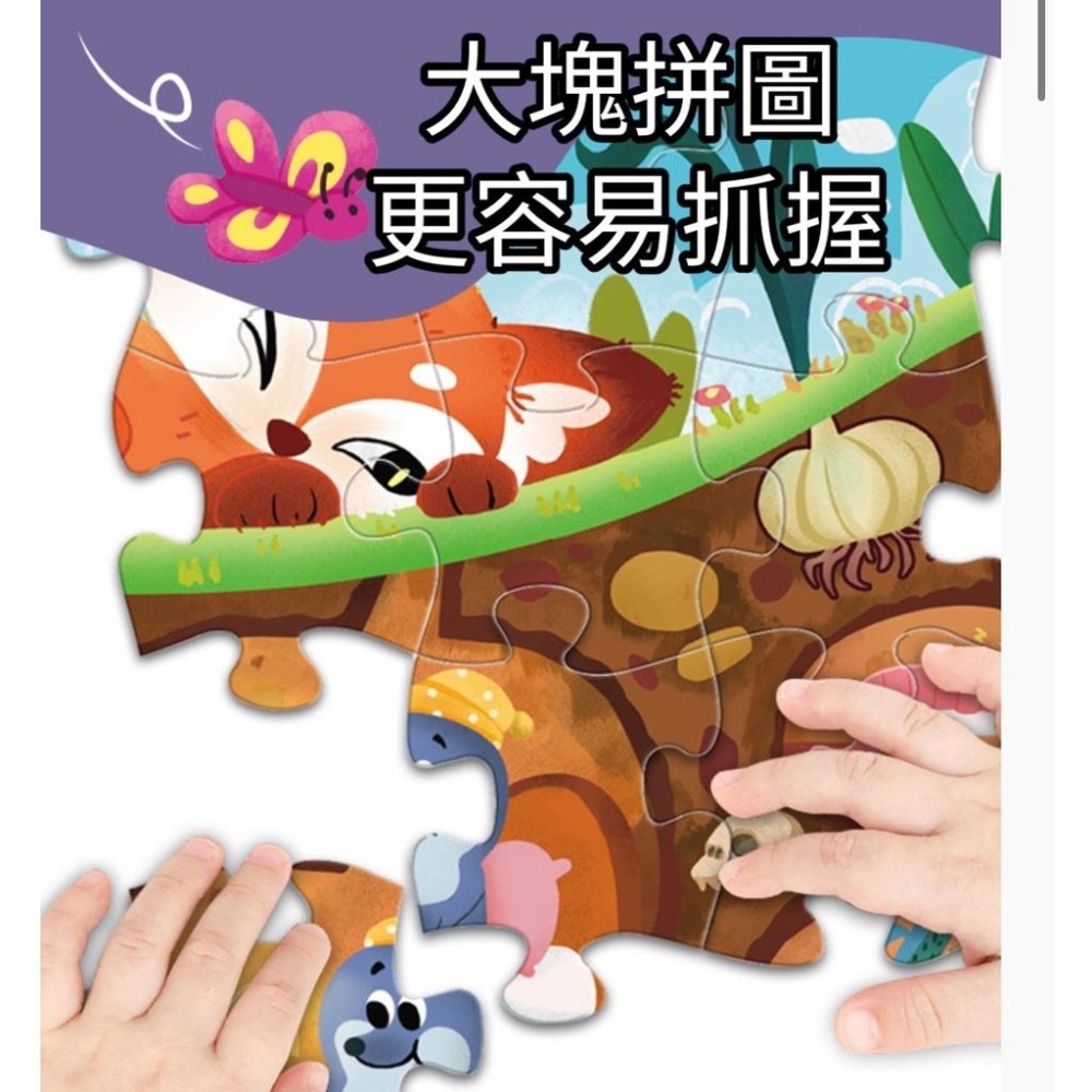 ✨幼齒小舖✨【台灣快速出貨】兒童趣味益智拼圖 24片 36片 48片 60片 72片 拼圖教具-細節圖2