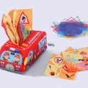 ✨幼齒小舖✨【台灣快速出貨】兒童益智早教玩具 摩方紙巾抽抽樂 撕不爛紙巾抽抽樂 嬰兒響紙抽抽樂 早教遊戲-規格圖7