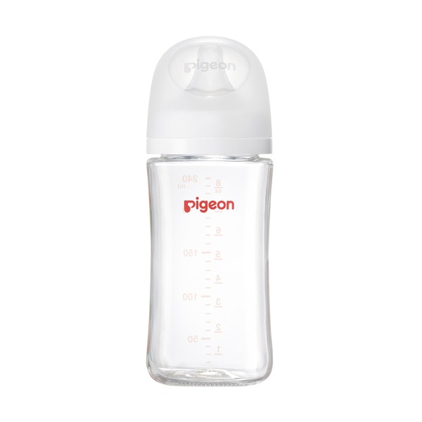 ✨幼齒小舖✨【台灣公司貨】日本 Pigeon 貝親 第三代寬口母乳實感奶瓶 防脹氣奶瓶 玻璃/PPSU奶瓶 160ml-規格圖11