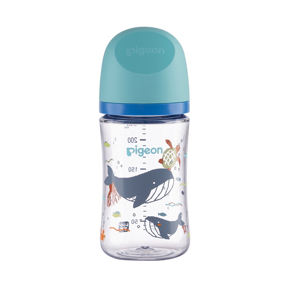 ✨幼齒小舖✨【台灣公司貨】日本 Pigeon 貝親 第三代寬口母乳實感奶瓶 防脹氣奶瓶 玻璃/PPSU奶瓶 160ml-規格圖11