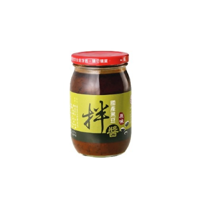 民生醬油 國產黑豆拌醬(原味)460g 官方直營