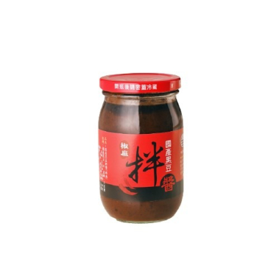民生醬油 國產黑豆拌醬(椒麻)460g 官方直營