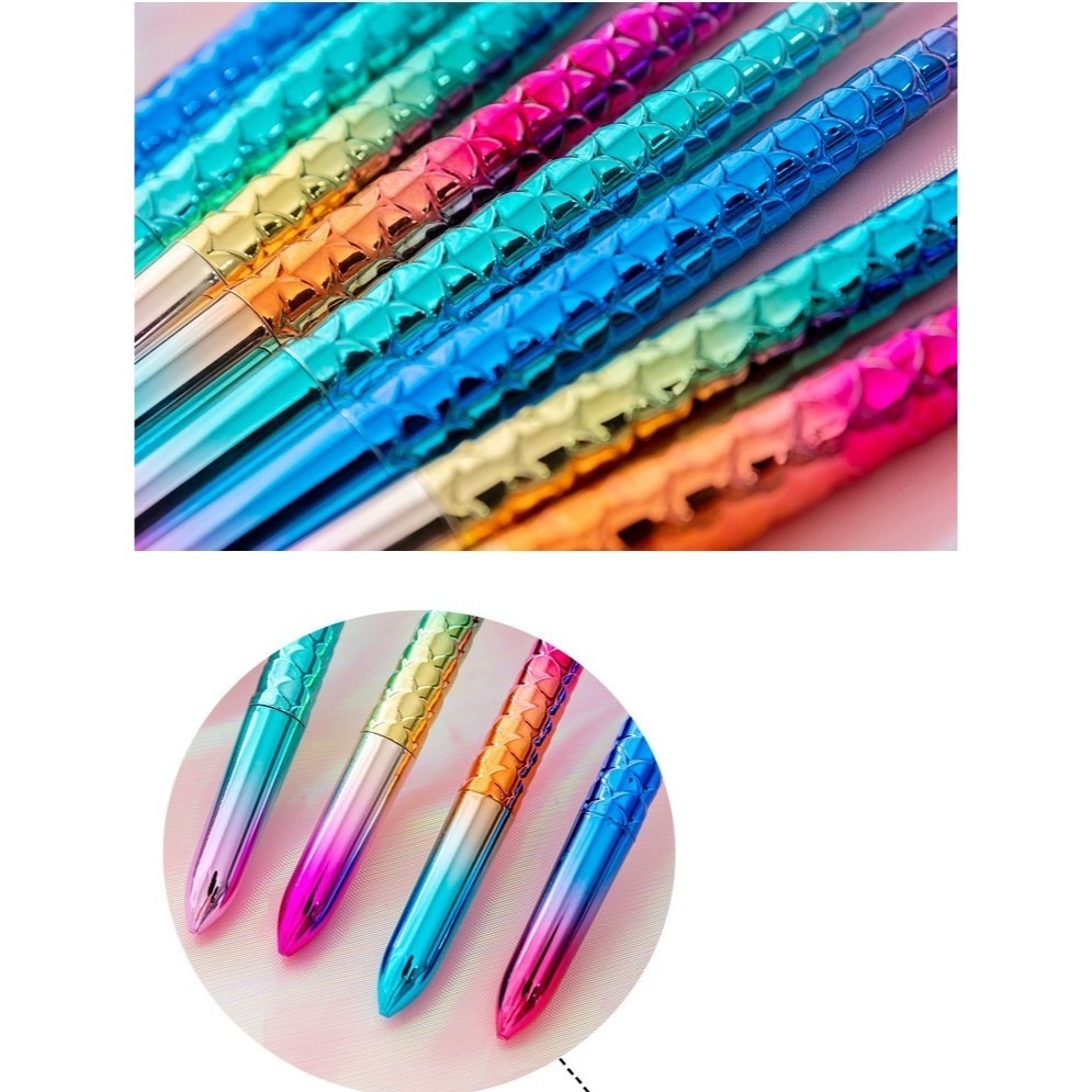 大量現貨 簡約中性筆 美人魚中性筆 卡通原子筆 美人魚水性筆 造型筆 文具｜彤夫人生活百貨-細節圖2