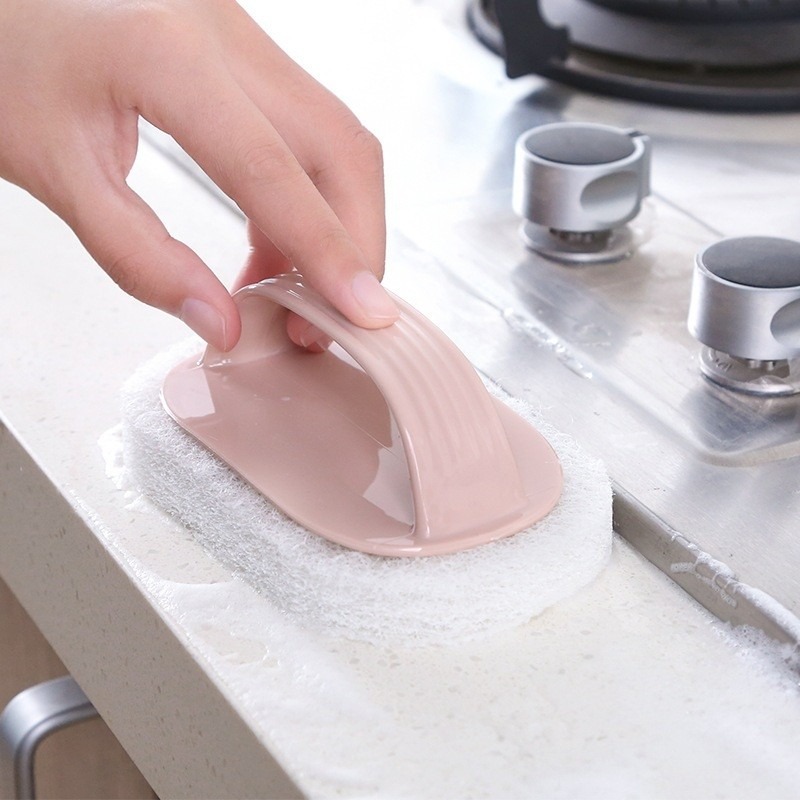 台灣現貨｜浴室刷子 浴缸刷 磁磚刷 去污刷子 洗鍋刷 清潔刷 帶手柄刷 去污清潔刷｜彤夫人生活百貨-細節圖6