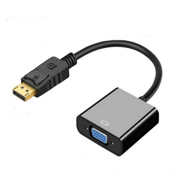 DP轉VGA 轉換器 DP轉VGA高清轉接線 轉接頭 DisplayPort to VGA 轉換 大DP 轉接線 轉接頭-細節圖3