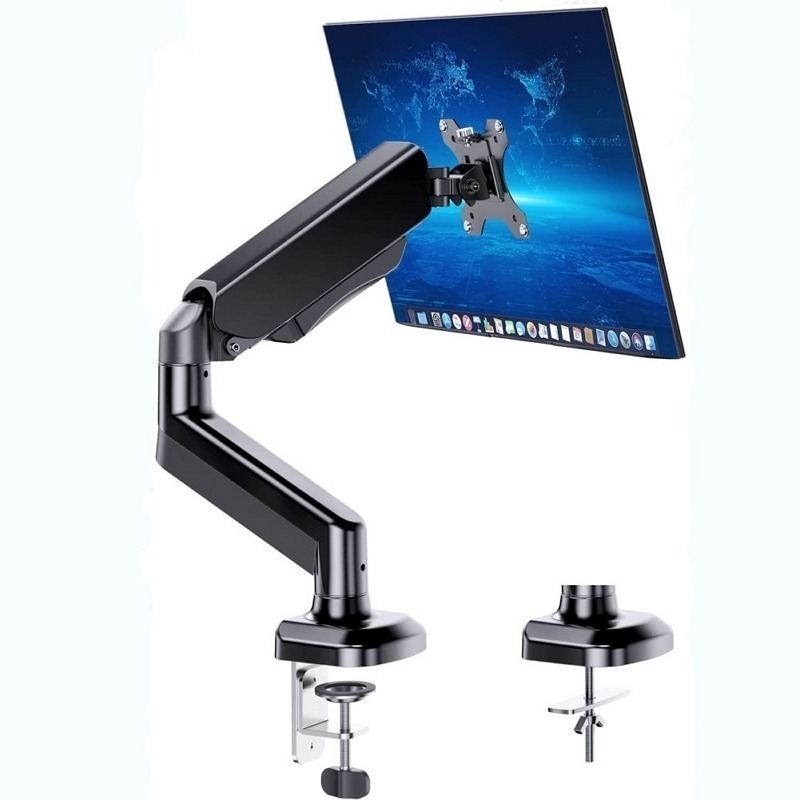 螢幕支架 氣壓式 雙螢幕支架 支援32吋 雙螢幕架 螢幕伸縮懸掛支架 電腦螢幕支架 螢幕萬向支架 外銷品質挑戰全網最低價-細節圖8