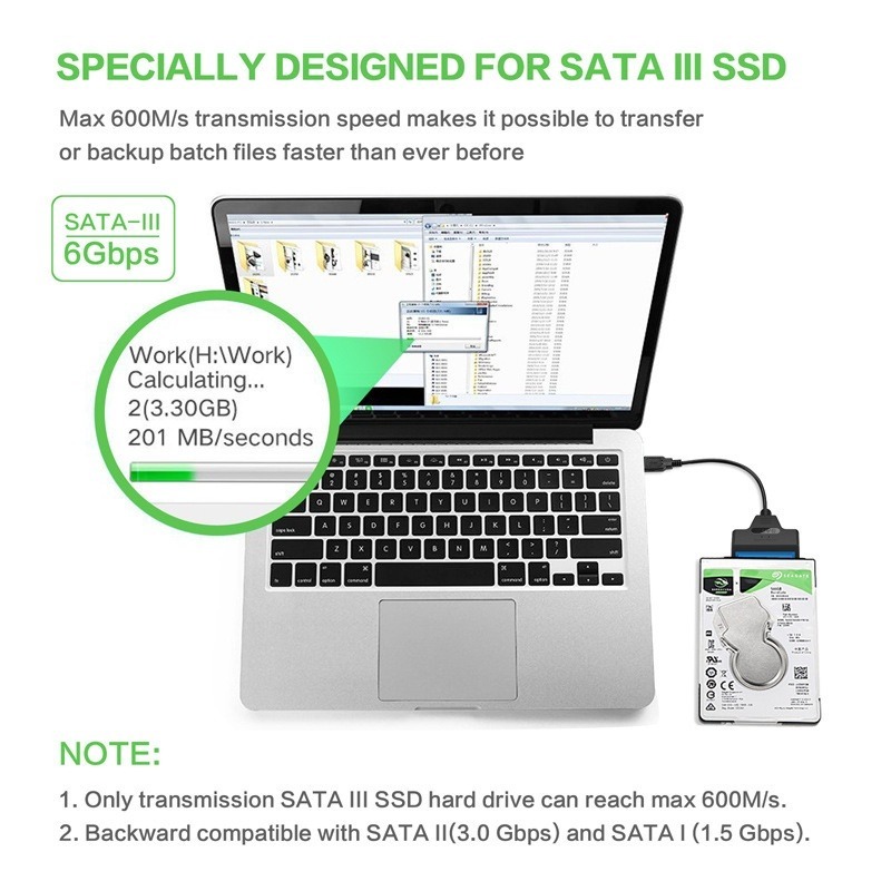 SATA硬碟轉接線 外接硬碟 usb3.0轉sata sata轉usb 2.5吋硬碟轉接 2.5＂SSD轉接線 易驅線-細節圖7