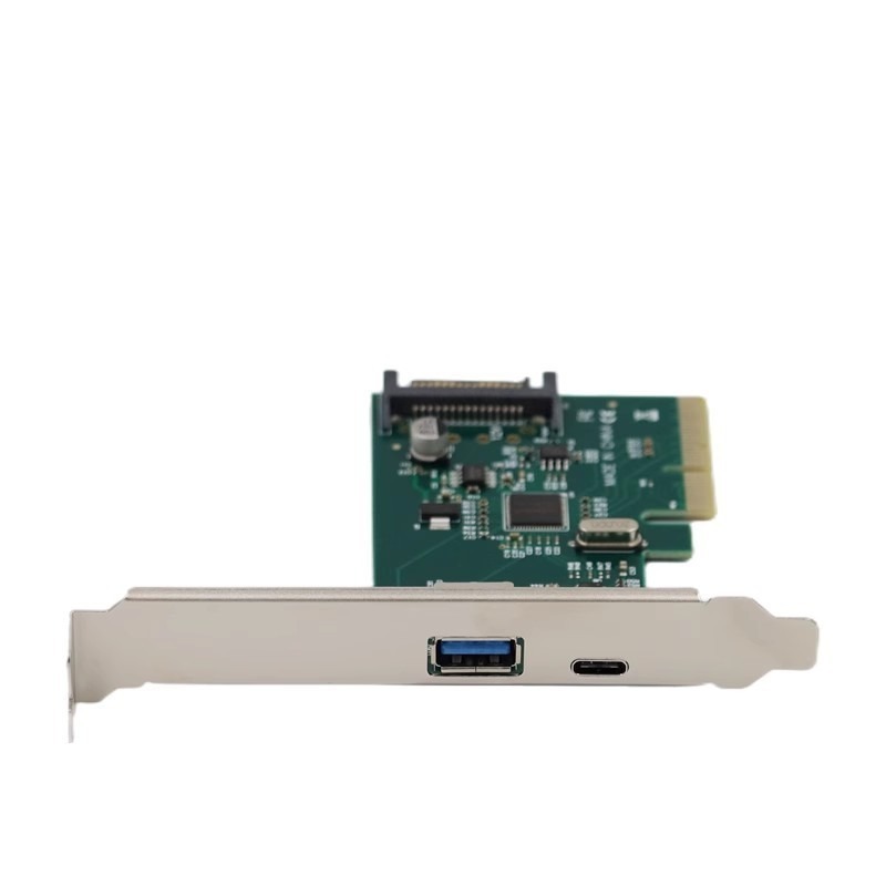 pci-e轉usb 3.1 type-c擴展卡 轉接卡 pci-e轉usb3.1 Type-c+Type-A口轉接卡-細節圖5