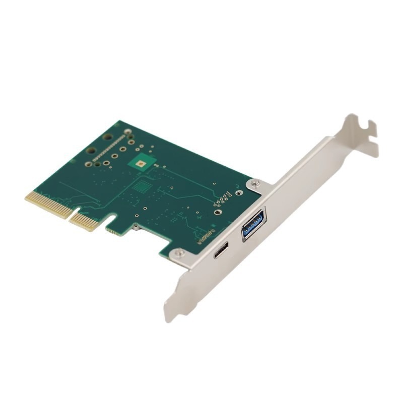 pci-e轉usb 3.1 type-c擴展卡 轉接卡 pci-e轉usb3.1 Type-c+Type-A口轉接卡-細節圖6