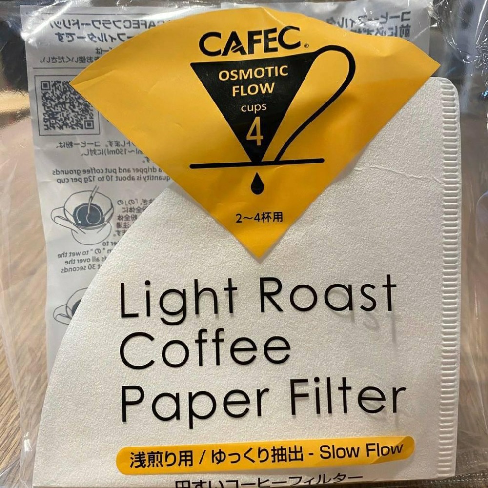 【沐湛伍零貳】日本製三洋 CAFEC 淺焙/中深焙/深焙 專用錐形濾紙 適用2-4杯 V60/KONO 適用-細節圖2