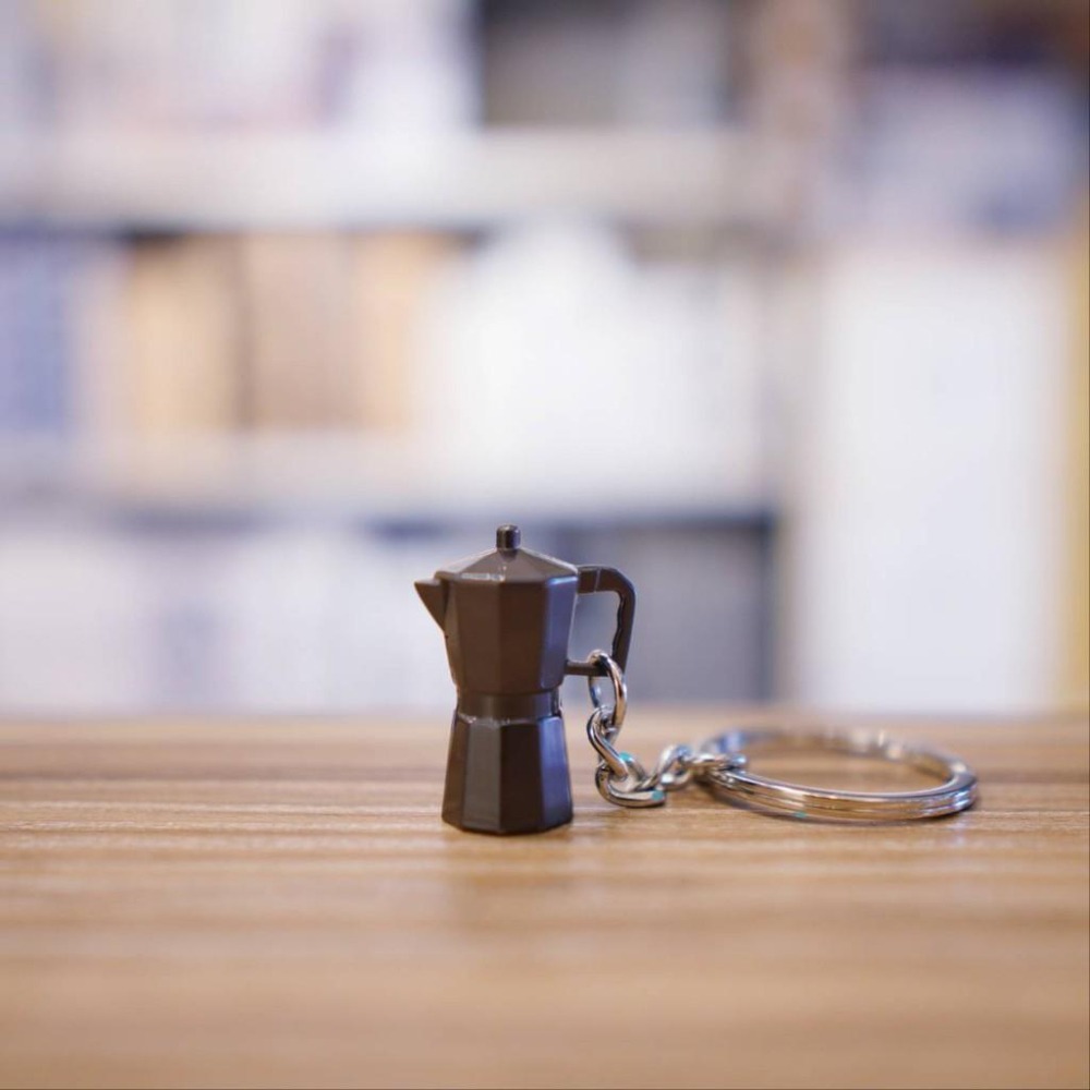 【沐湛伍零貳】(現貨) 咖啡器具吊飾 咖啡配件鑰匙圈 咖啡鑰匙扣 多款可選 咖啡師鑰匙圈 迷你版咖啡器具-細節圖4