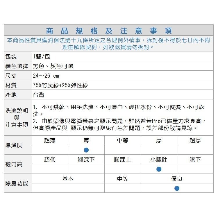 三合豐 ELF, 紳士襪/西裝襪/休閒襪, 奈米竹炭抗菌除臭歐式立體條紋 款 - 普若Pro品牌好襪子專賣館-細節圖7