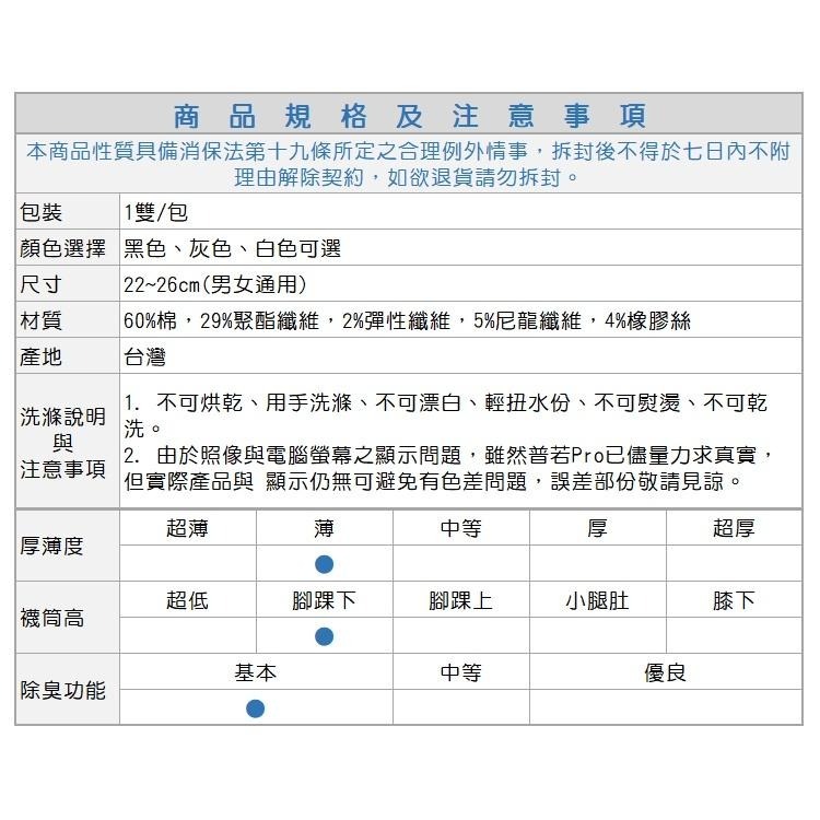 Roberta di Camerino 諾貝達, 船襪/學生襪, 素色棉質彈性束口超值經濟 款【義大利名牌】-普若Pro-細節圖5