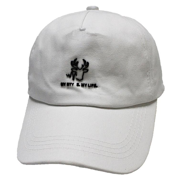 瑟夫貝爾 CERF BELL, 男性棒球帽, 全棉立體膠框鹿頭圖案 款-細節圖4