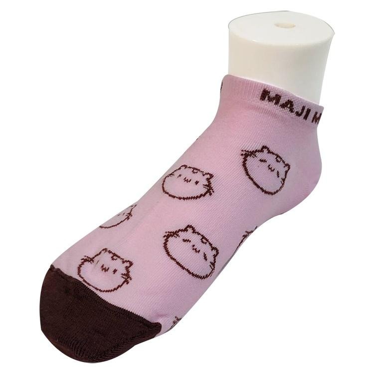麻吉貓 majimeow, 女性船襪, 棉質麻吉貓頭像圖案 款-細節圖2