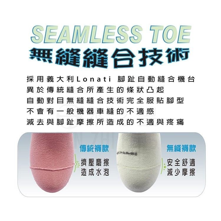 本之豐, MIT 五趾襪, 精梳棉毛巾底抗菌消臭腳趾無縫縫合(有加大尺碼) 款-細節圖8