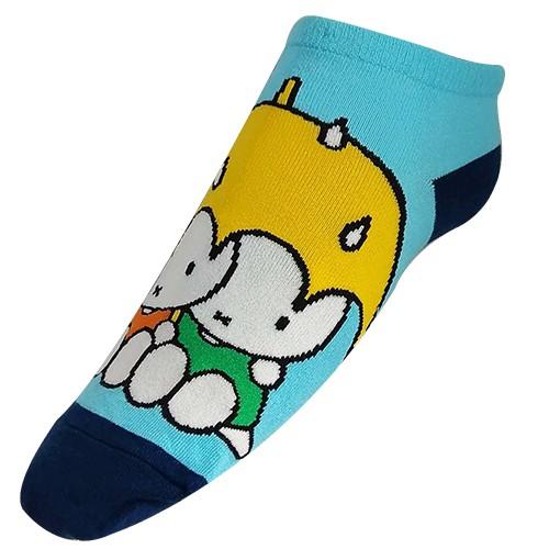 [絕版出清] Miffy 米飛, 兒童短襪, 棉質米飛浪漫雨天圖案 款-細節圖2