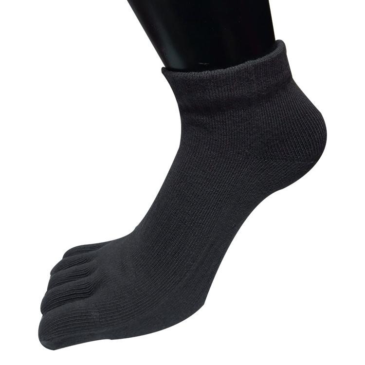 三合豐 ELF, MIT 五趾襪, 厚磅精梳棉短統有後跟 款-細節圖2
