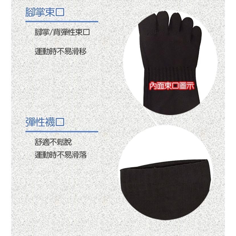 三合豐 ELF, MIT 五趾襪, 厚磅精梳棉短統有後跟 款-細節圖5